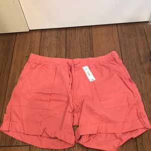 3 for $35! Dusty pink brand new Joe Fresh tie shorts